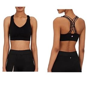 Electric Yoga Black Athletic Sport Bra Padded  NWT